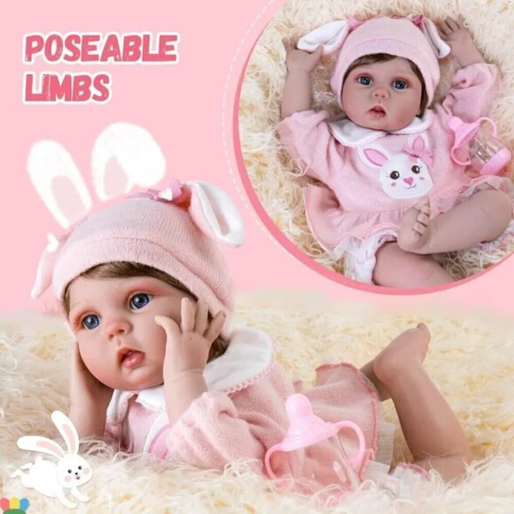 Aori Reborn Baby Dolls Lifelike Reborn Girl Doll Realistic Newborn Baby Doll